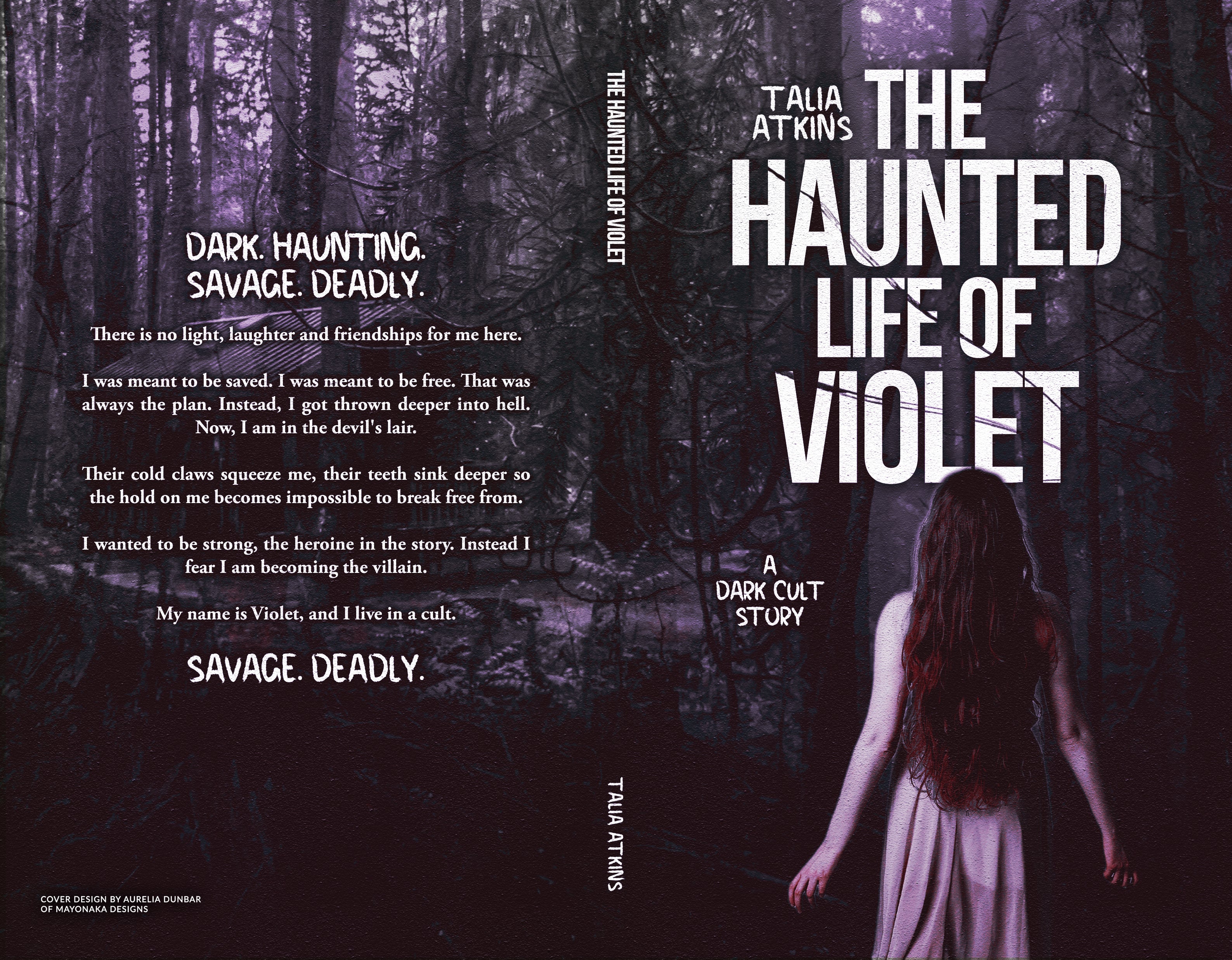 The Haunted Life Of Violet Signed Paperback